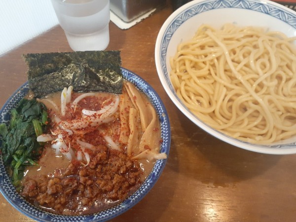 「【12月限定】北海道味噌つけめん」@つけめん 桜の如くの写真