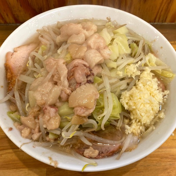 「小豚ラーメン 1,000円」@ラーメン二郎 前橋千代田町店の写真