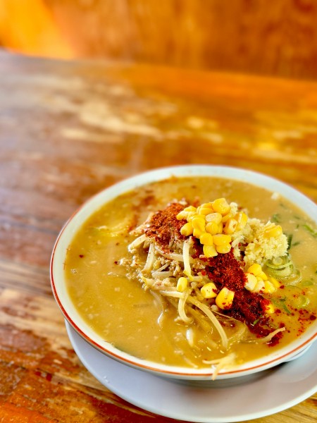 「辛い札幌っぽい味噌らぁ麺1,000円」@会津ばんだいらーめん 伊勢崎店の写真