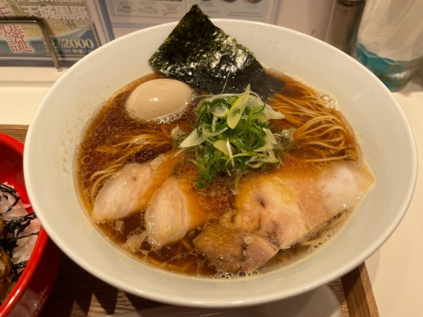 「イリコそば」@上方レインボーの写真