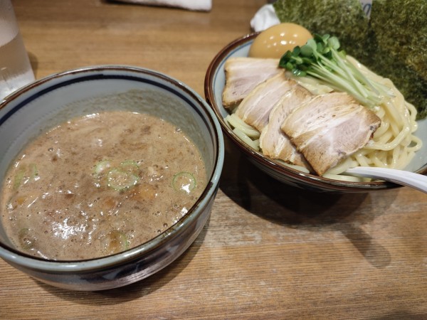 「特製つけ麺（魚介）」@鼈の写真