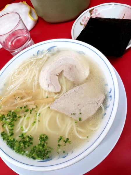 「ラーメン・干し海苔増し」@南京ラーメン 黒門の写真