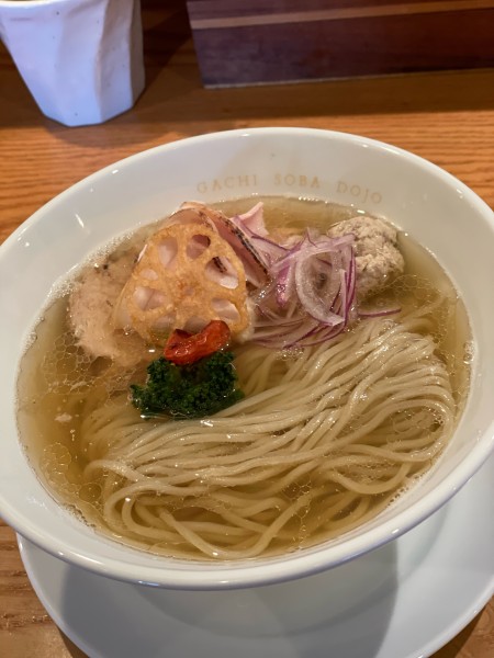 「中華そば　塩」@麦の空 GACHI SOBA DOJOの写真