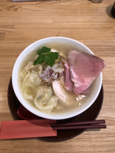 「特製しなそば（白だし）」@手打ち正麺 Hachimitsuの写真