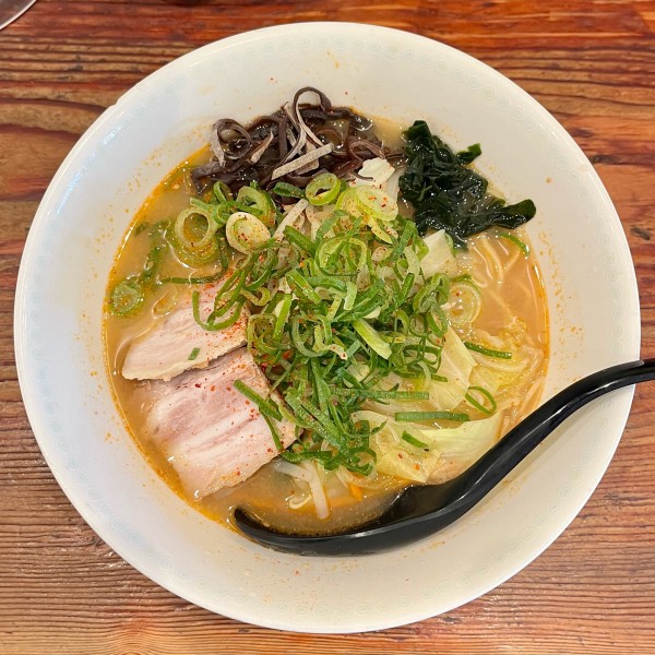 「味噌拉麵（850円）」@元祖ぴかいちの写真