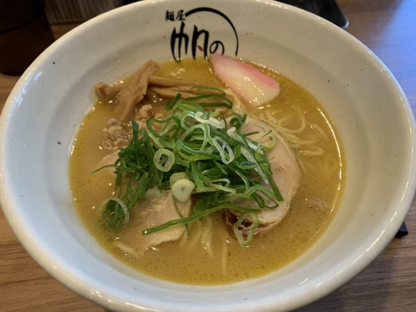 「鶏白湯ラーメン」@麺屋 帆のる 恵比寿店の写真