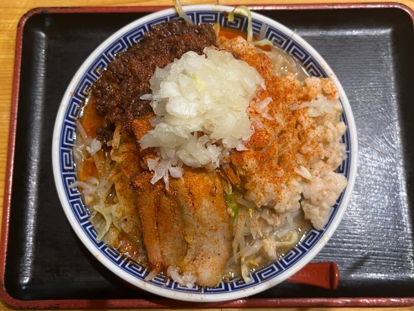 「旨辛角ふじそば」@つくば麺屋こうじの写真