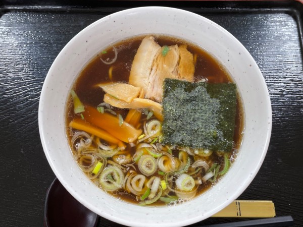「ラーメン　￥５５０」@めん処 茜亭の写真
