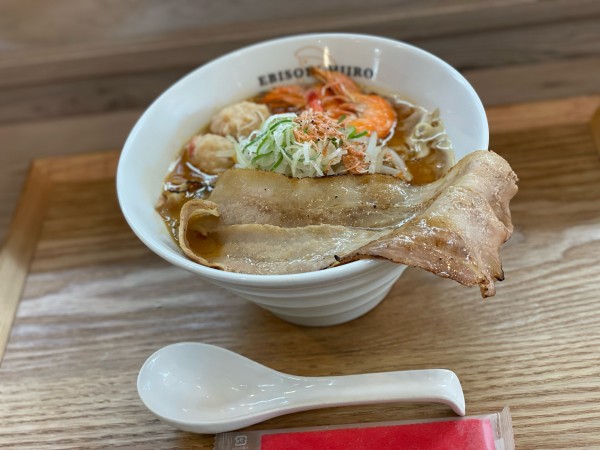 「濃厚甘エビ味噌白湯」@えびそば 緋彩の写真