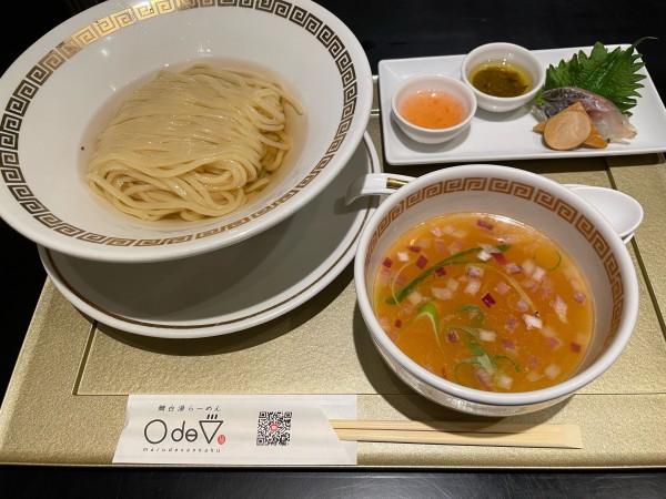 「鯛つけ麺きらり@980」@鯛白湯らーめん ○de▽の写真