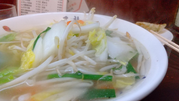 「#タンメン #600円」@天龍 銀座街店の写真