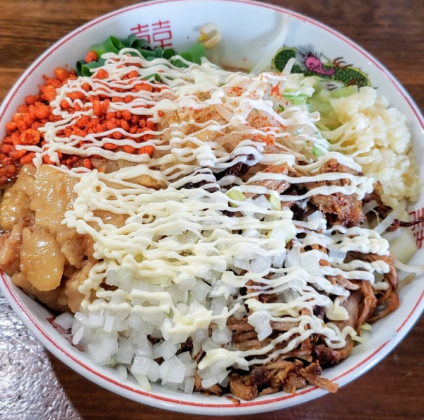 「【限定】Ｇ系豚まぜそば（追飯付き） 950円」@三代目 むじゃきの写真