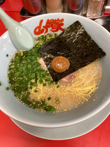 「朝ラーメン」@ラーメン山岡家 千葉鎌ヶ谷店の写真