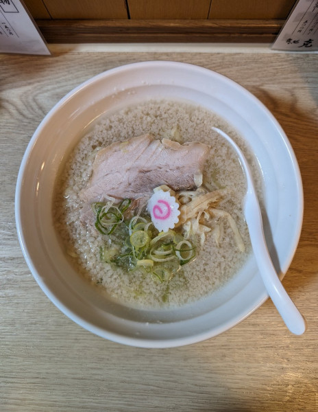「ラーメン+背脂」@食い処 克貴の写真