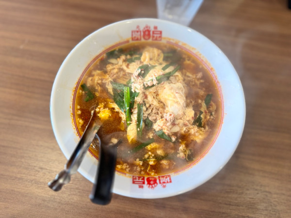 「元祖辛麺レディース(中華麺.2辛)900円＊割引800円」@辛麺屋 桝元 秋津店の写真