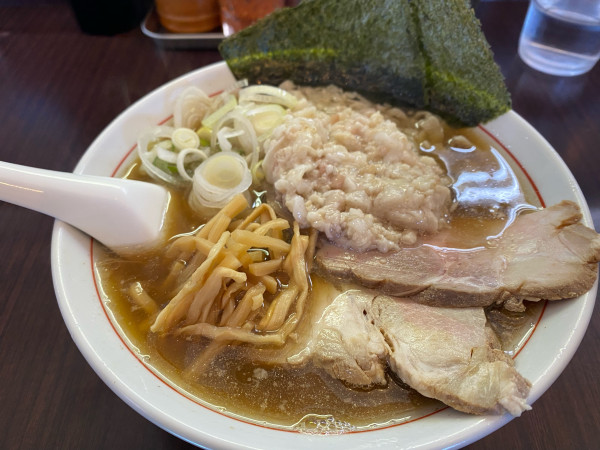 「しょうゆ中華そば」@手打ち中華そば 酒田の写真