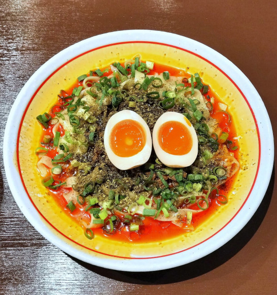 「汁なし担々麺(山椒あり) 1150円＋ミンチ大盛 100円」@ネワ屋の写真