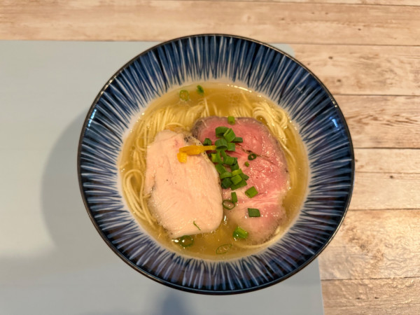 「鯛らぁ麺 あっさり 900円*アプリ特典500円」@鯛らぁ麺 ゆとりの写真