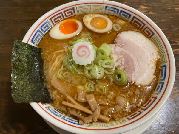 「味玉みそ」@ラーメン ヒマワリ 東十条本店の写真
