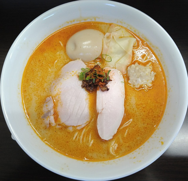 「【限定】特製白ごま担々麺 1350円」@中華そば 裏慶の写真