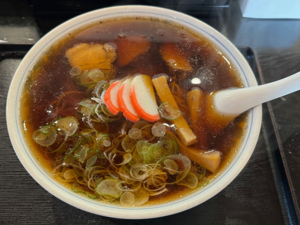 「中華そば　大盛り」@大石家 伊那店の写真