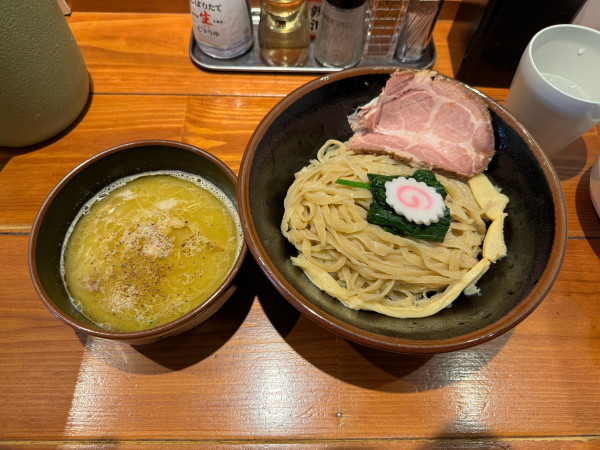 「つけめん（塩&ピロ麺）」@麺屋 真心の写真