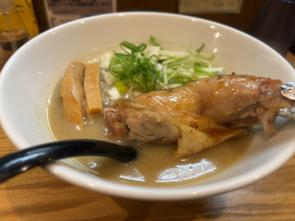 「鶏と鴨のエスプレッソ」@麺屋33の写真