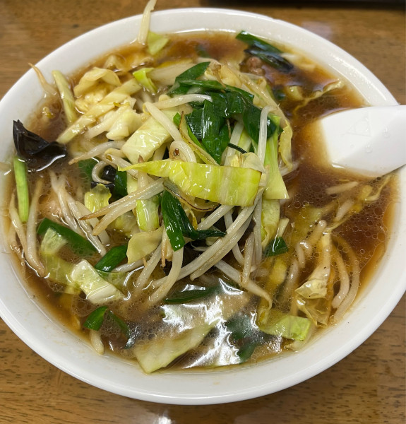 「野菜ラーメン(760円)」@ますや食堂の写真