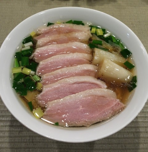 「鴨コンフィ麺」@らーめん 鴨to葱の写真