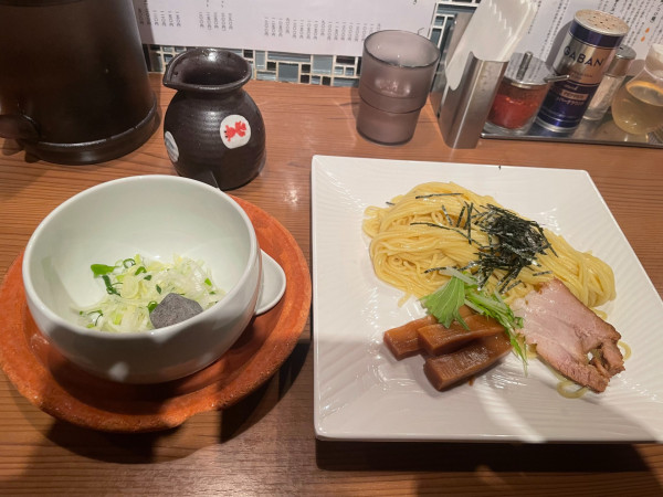 「焼石麺せいろ」@秋刀魚中華そば 生粋の写真