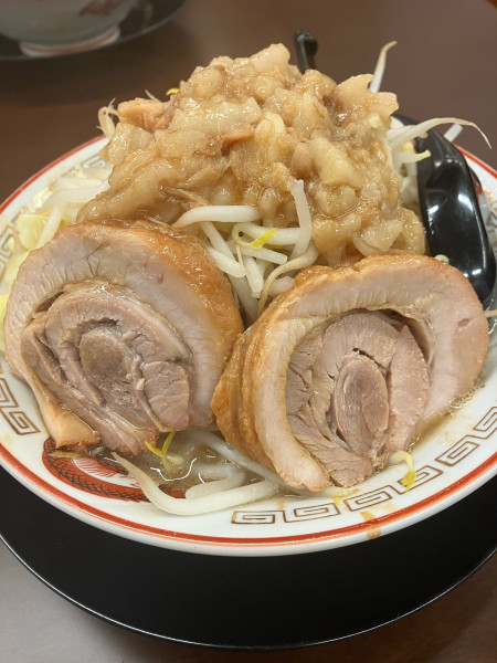 「小ラーメン　豚2枚」@豚ラーメン大山 国分寺店の写真