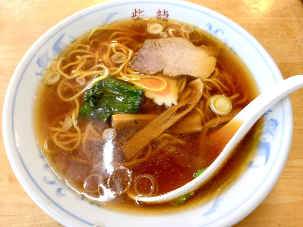 「ラーメン（600円）」@柴龍の写真