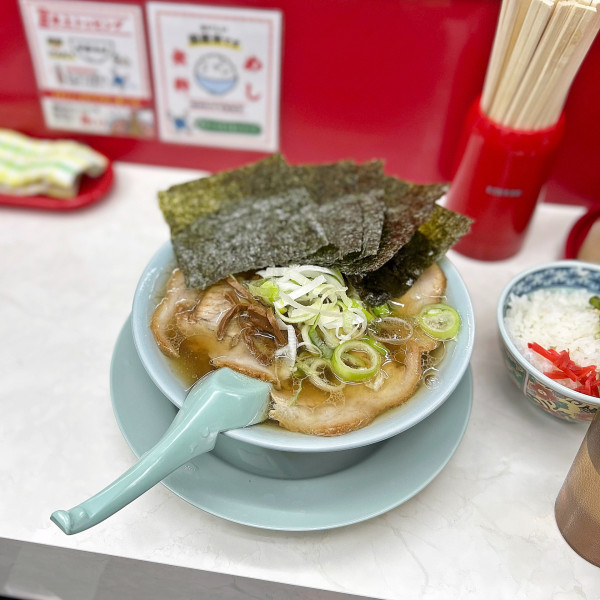 「中華そば＋海苔」@ナギチャンラーメンの写真