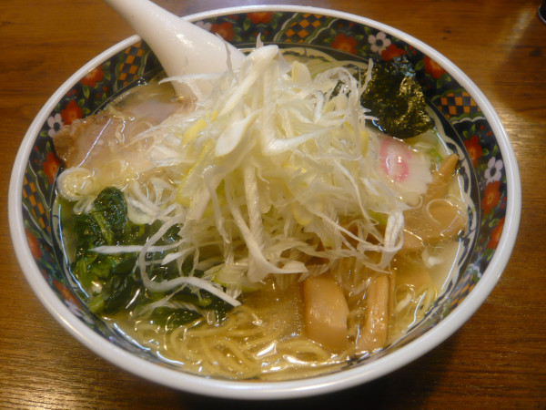 「塩そば（+ネギ）」@函館らーめん 船見坂の写真