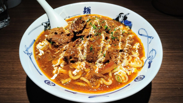 「【限定】肉ハヤシら～麺」@麺屋武蔵 浜松町店の写真