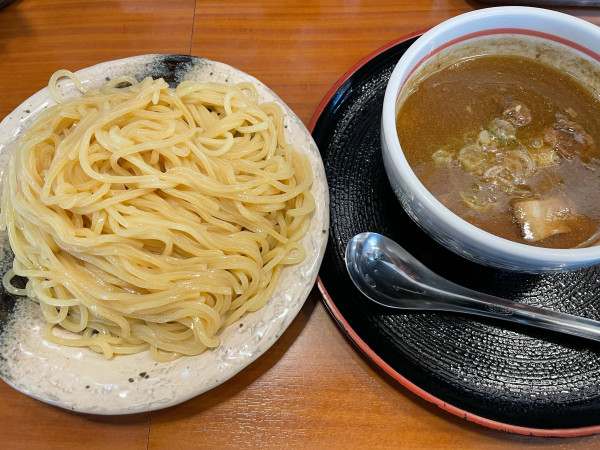「魚介とんこつつけ麺@1140込」@らぁーめん 夢屋台 伊丹店の写真