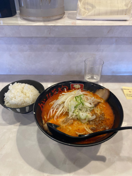 「濃厚辛味噌ラーメン　1,000円」@濃厚辛味噌ラーメン からみそやの写真
