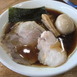 御養鶏の和風中華そば＋半和え玉