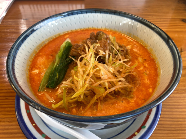 「担々麺4辛」@はなさき家の写真