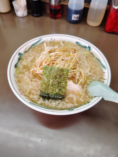 「ネギラーメン大盛(800+150+150円)」@村山ホープ軒 東大和店の写真