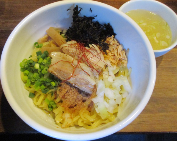 「葱油そば(スープ付)900円」@油そば 小島流の写真