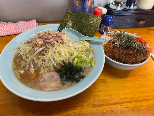 「ネギラーメン大盛(950円)」@ラーメン丸子屋の写真