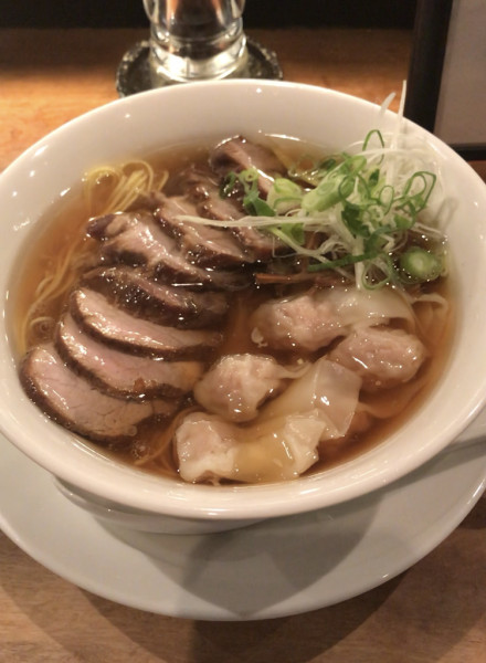 「チャーシューワンタン麺」@中華麺酒房 中華そば すずらんの写真