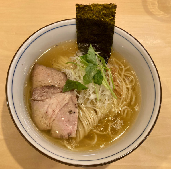 「軍鶏そば(塩)」@麺庭 つむぎの写真