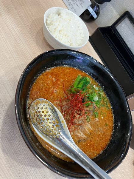 「担々麺ご飯付き1200円」@中華そば 翠流の写真