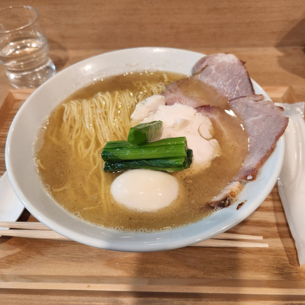 「特製塩らーめん大盛¥1100」@らーめん 耕の写真