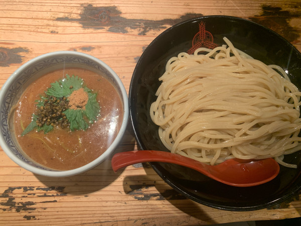 「【期間限定】梅つけ麺」@つけ麺専門店 三田製麺所 恵比寿南店の写真