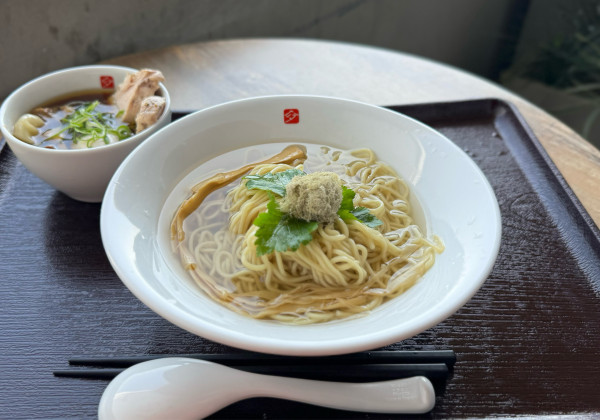 「特製鶏つけそば ¥1450」@中華そば 髙野 ベイサイド店の写真