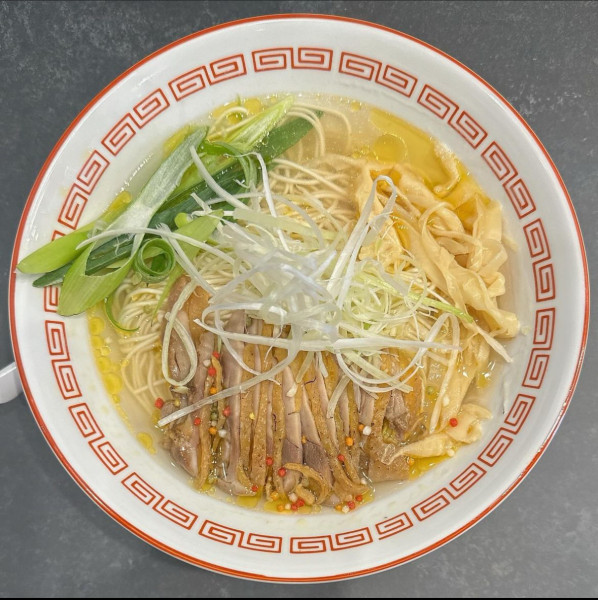 「笠岡ラーメン（塩）」@笠岡ラーメン 一元堂 神保町店の写真