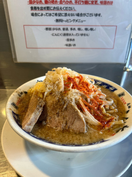 「らーめん　並」@ラーメン大 堀切店の写真